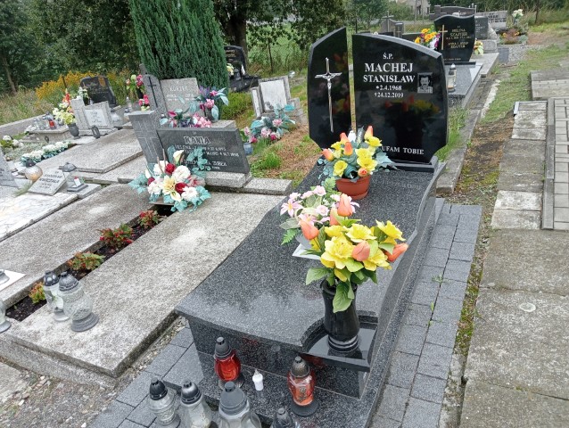Grób Stanisław Machej