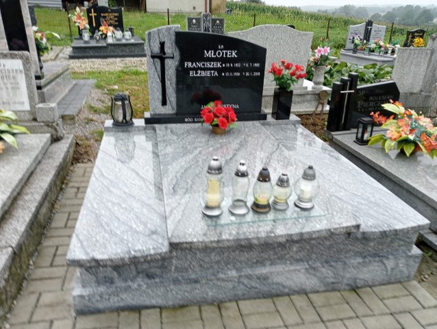 Grób Franciszek Młotek