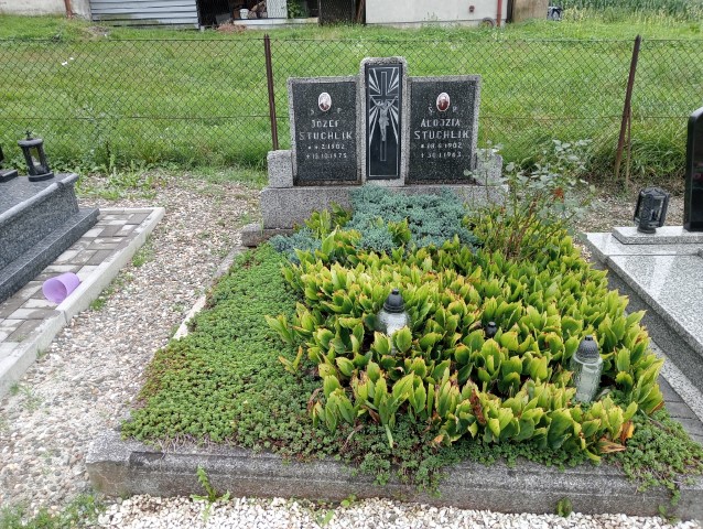 Grób Józef Stuchlik