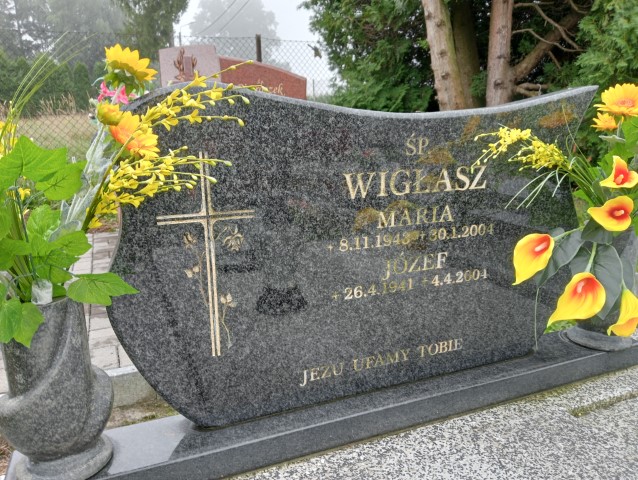 Józef Wigłasz 1941 Hażlach - Grobonet - Wyszukiwarka osób pochowanych