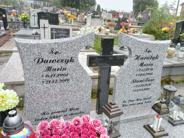 Maria Haratyk 1936 Hażlach - Grobonet - Wyszukiwarka osób pochowanych